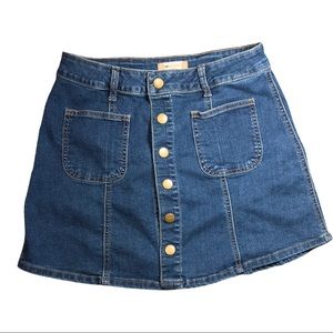 Alter’d State Blue Jeans Mini Skirt  Size XS